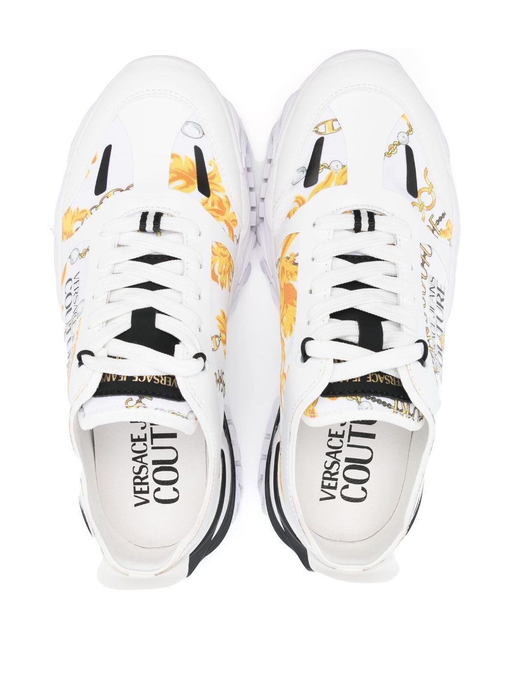 Baroccoflage-print low-top sneakers - 4