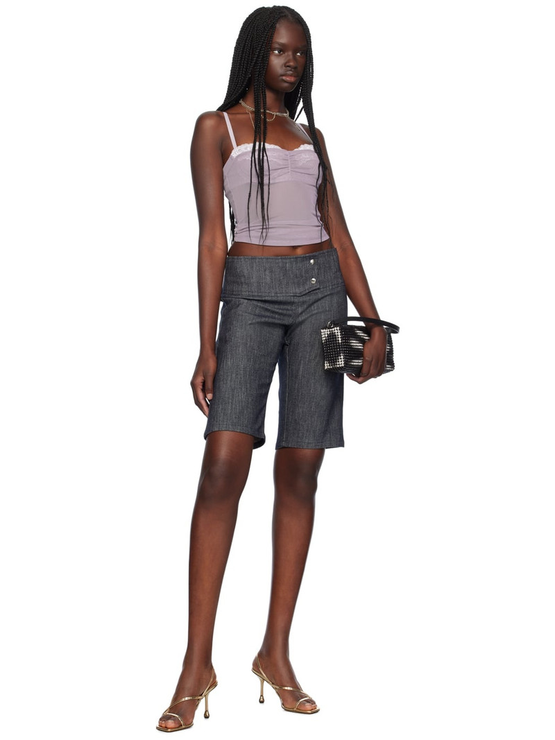 miaou Purple Enzo Tank Top outlook