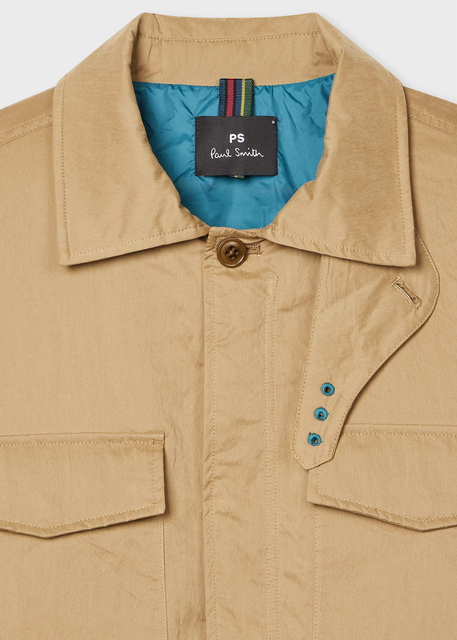 Tan Nylon-Blend Field Jacket - 3
