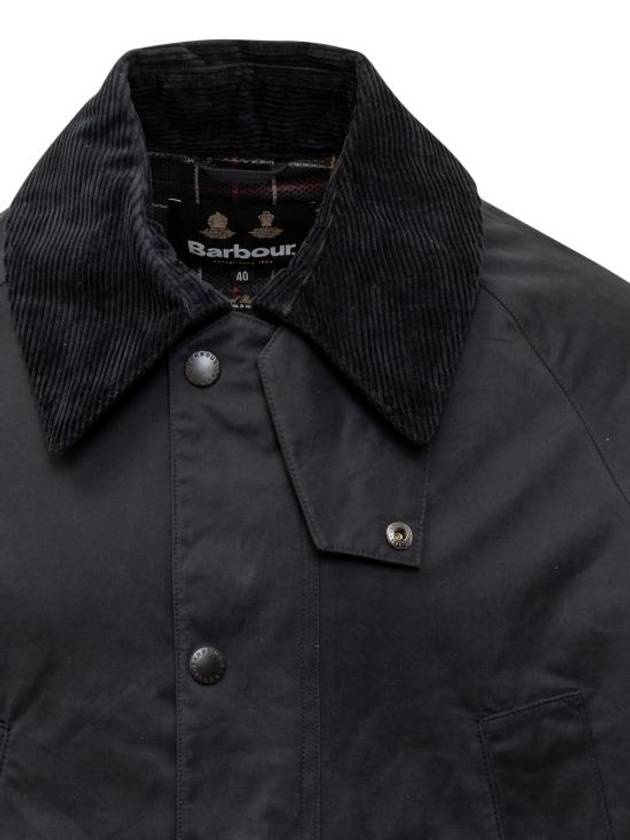 OS Pitched Bedale Casual Non-Wax Jacket Black - 5