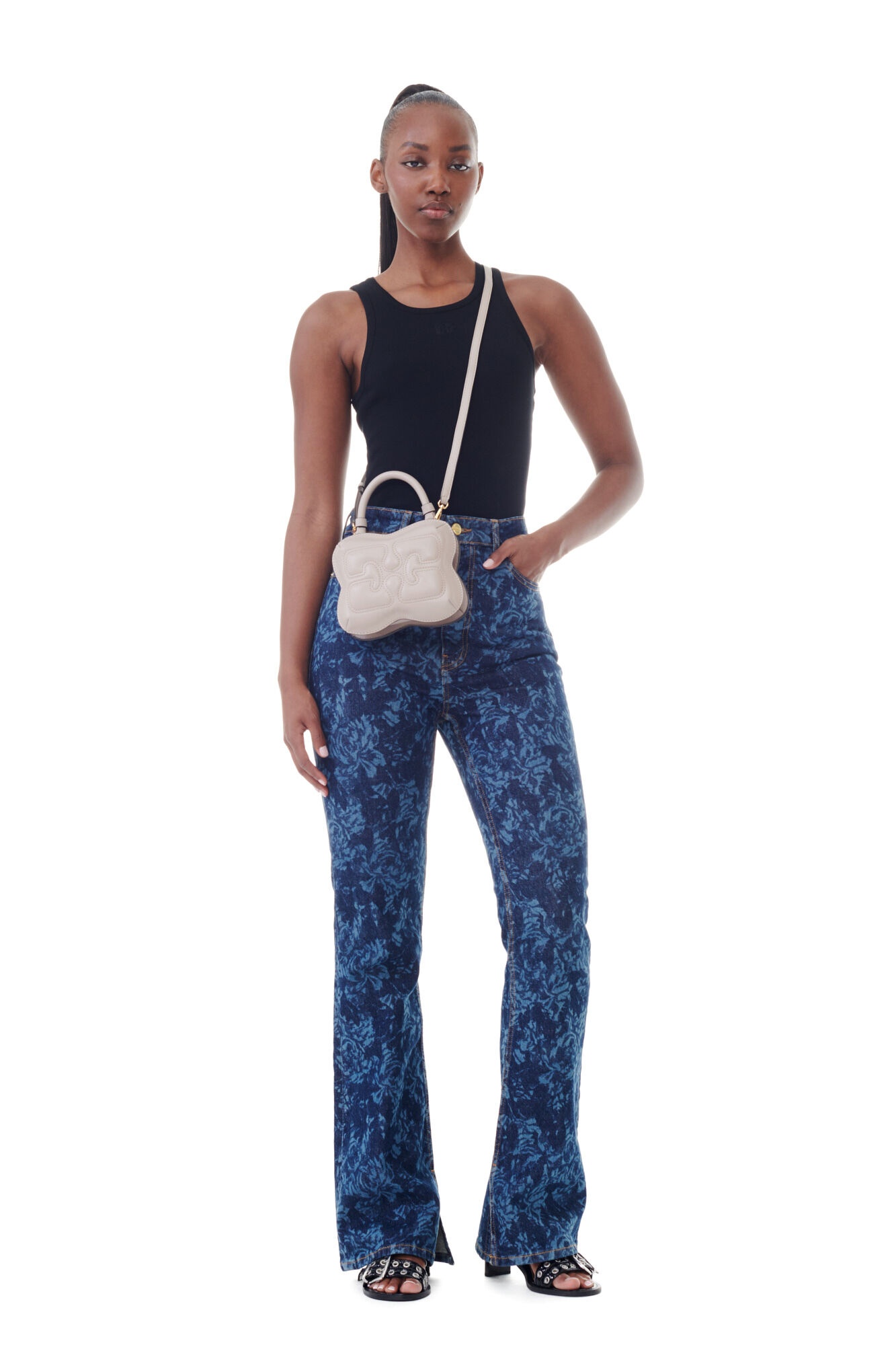 LAZER BOOTCUT SLIT IRY JEANS - 3