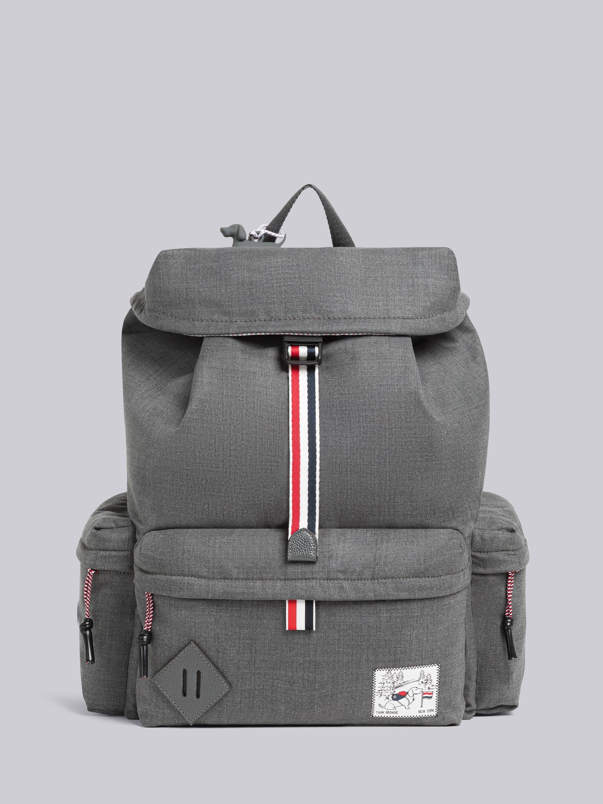 Super 120's Twill Hiking Squared Backpack - 1