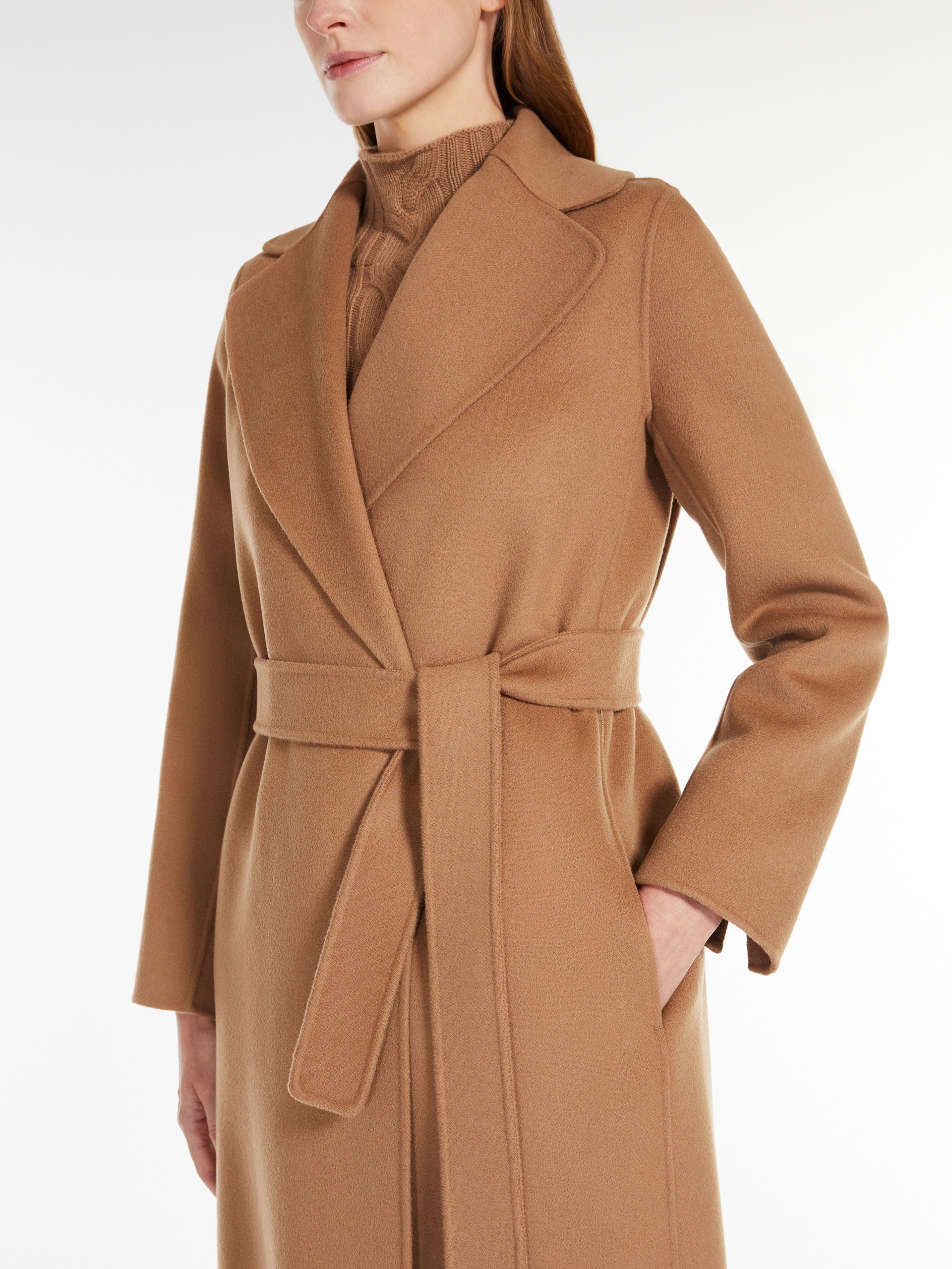 POLDO Wool robe-style coat - 5