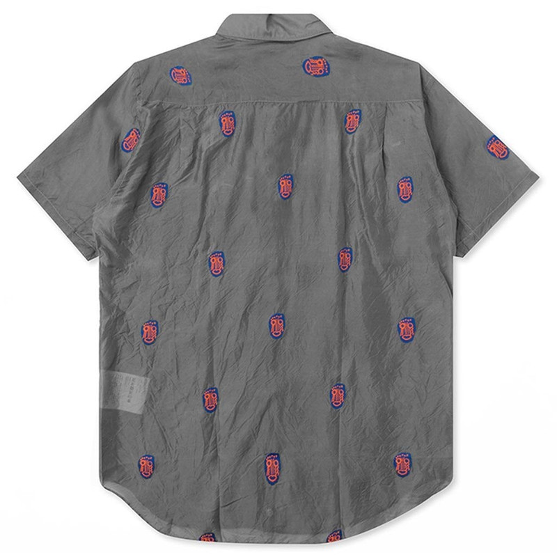 Comme des Garçons SHIRT COMME DES GARCONS SHIRT MASK EMBROIDERED - GREY outlook