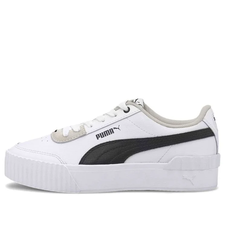 (WMNS) PUMA Carina Lift 'White Black' 373031-02 - 1