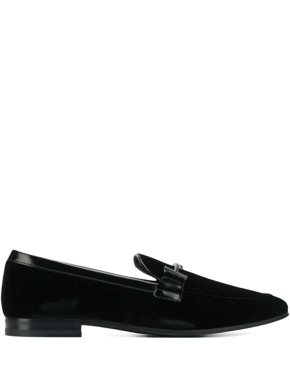 velvet loafers - 1