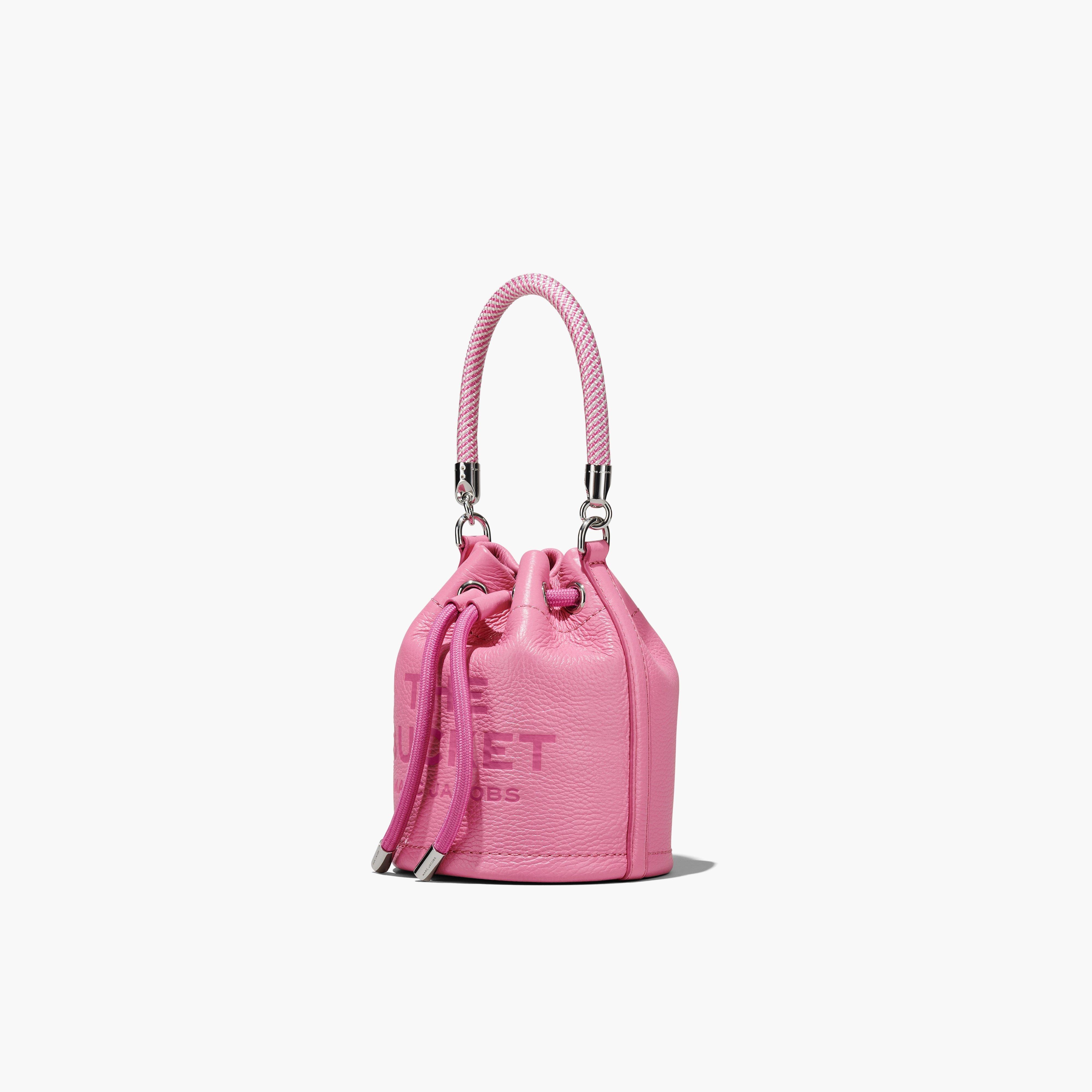 THE LEATHER MICRO BUCKET BAG - 5