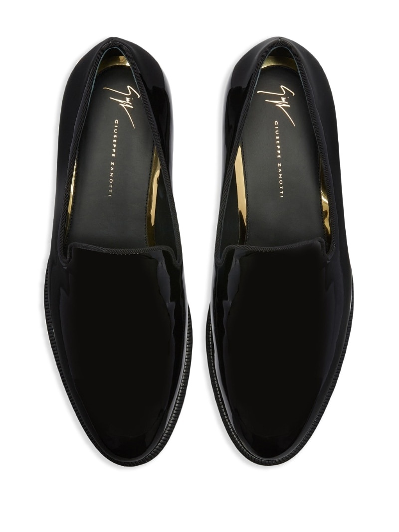 Gatien patent-finish loafers - 4