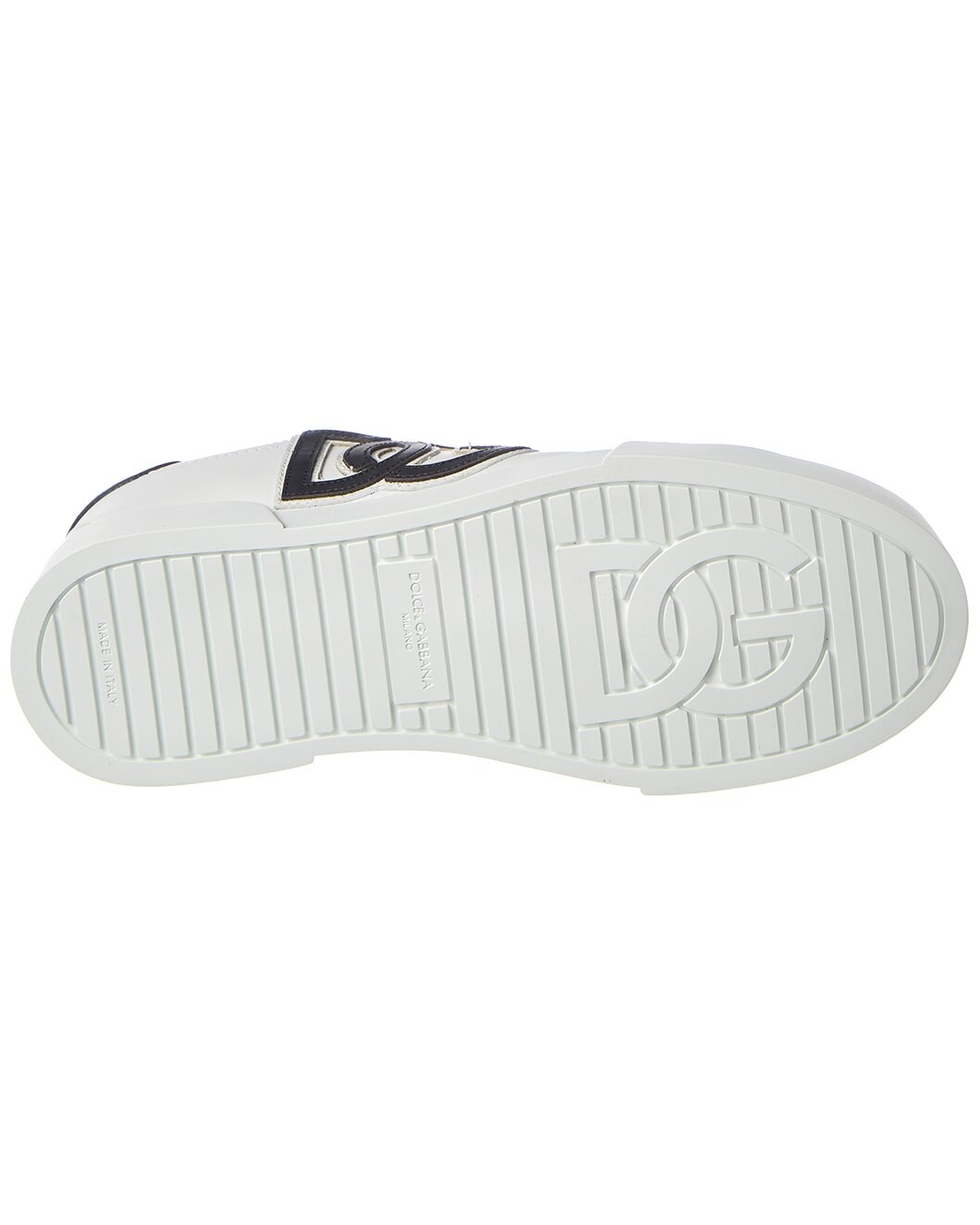 Dolce & Gabbana Portofino DG Logo Leather Sneaker - 4