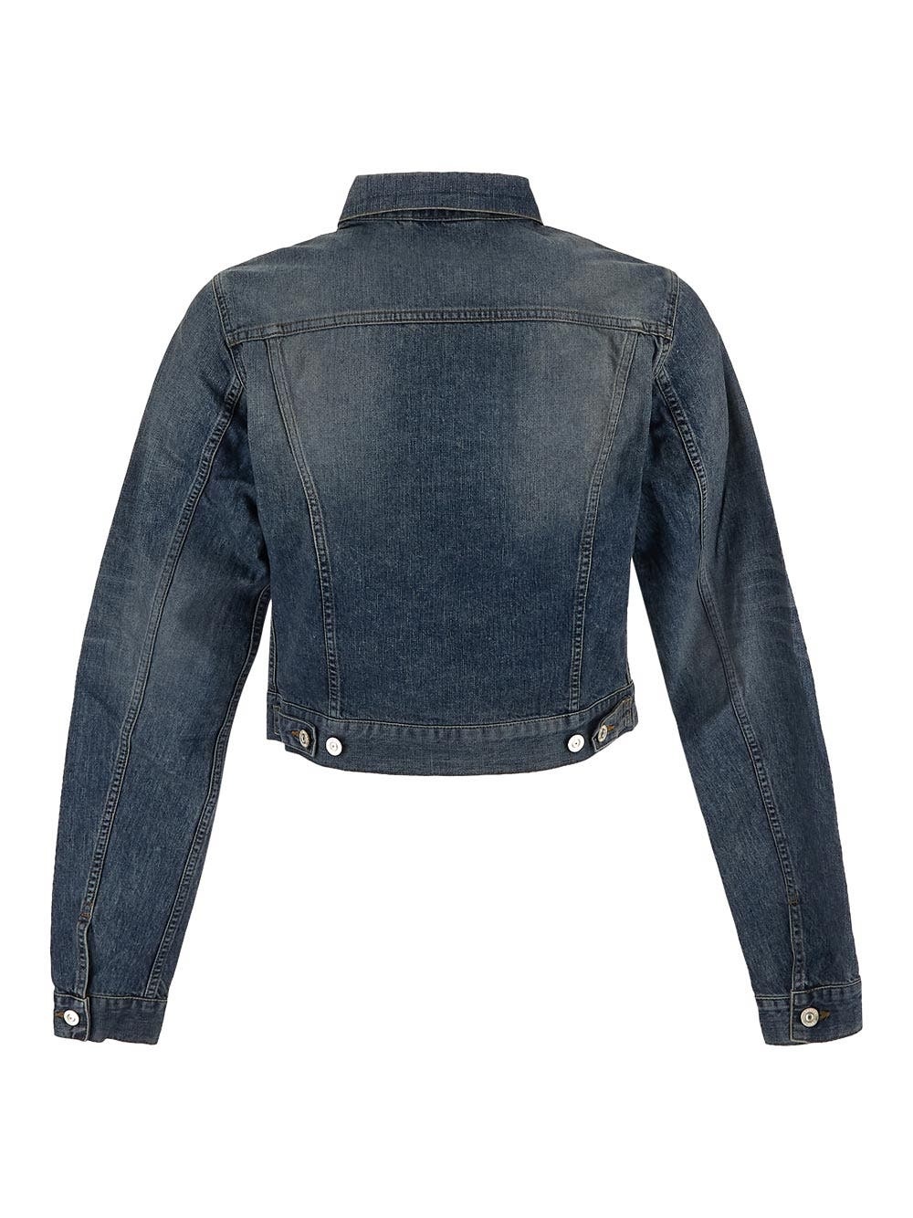 BALENCIAGA denim jacket woman | oluxury | REVERSIBLE