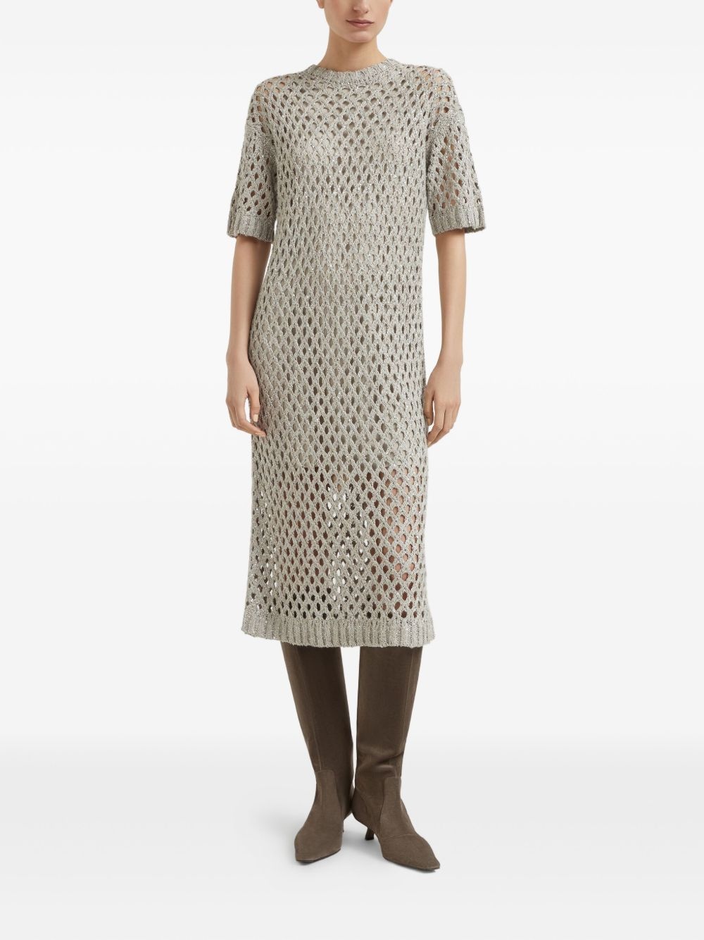 Dazzling midi dress - 3