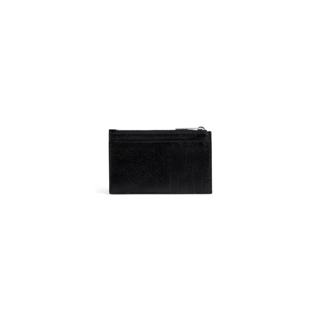 Men's Monaco Long Coin And Card Holder in Black - 2