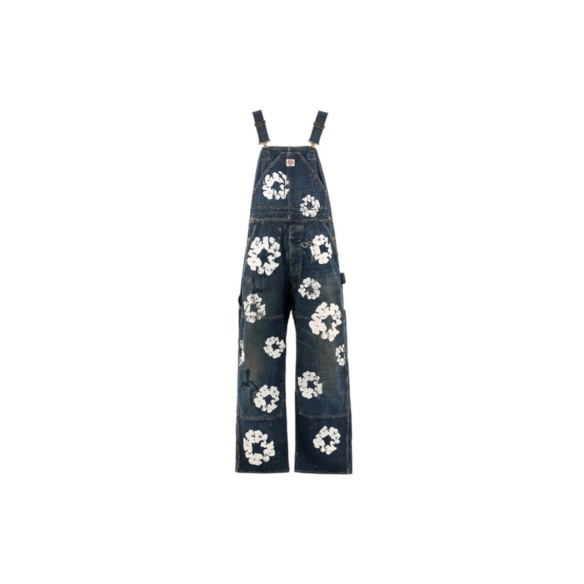DENIM TEARS X SAINT MXXXXXX COTTON WREATH OVER ALL (BLUE) - 1