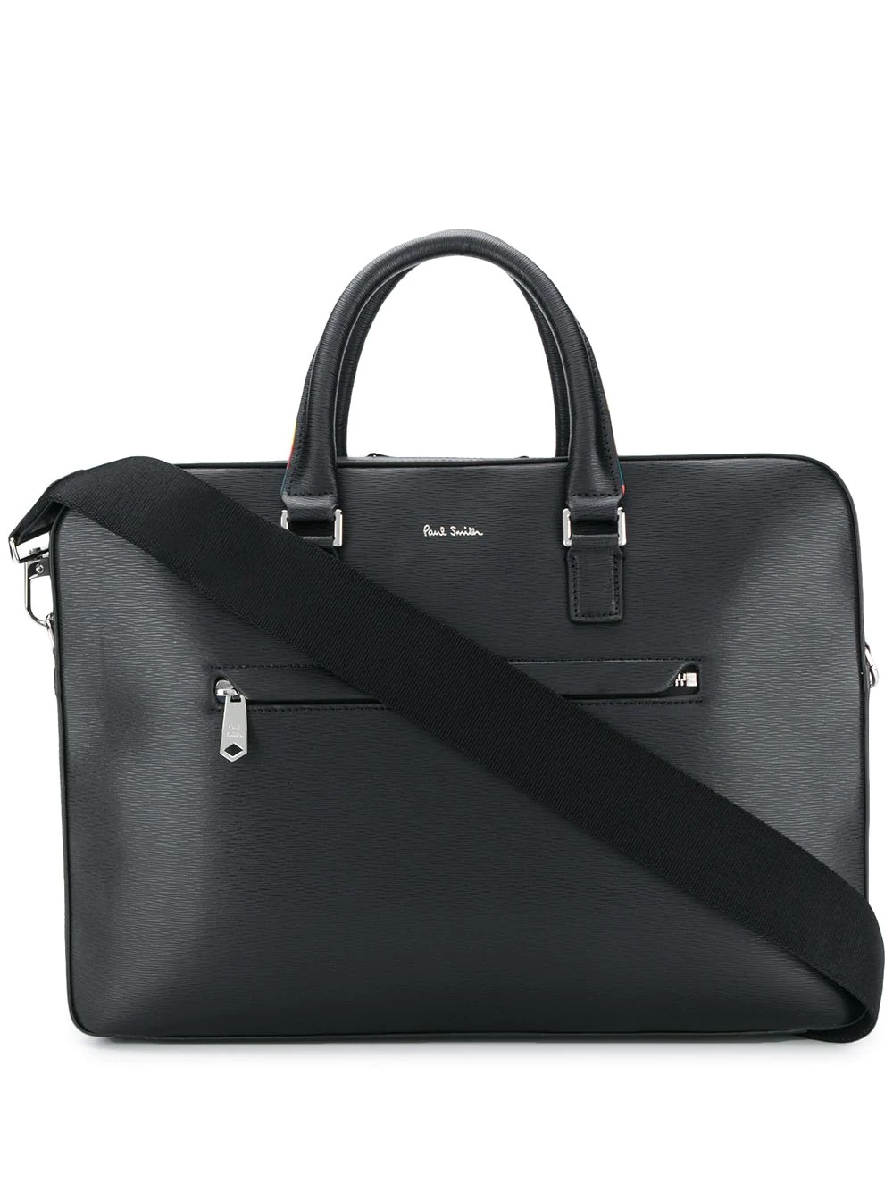 front zip laptop bag - 1