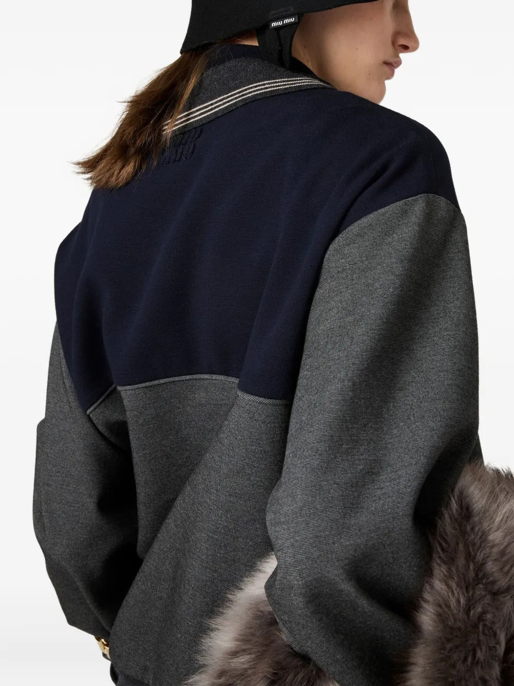 MIU MIU - Women Zipper Sweatshirt - 4