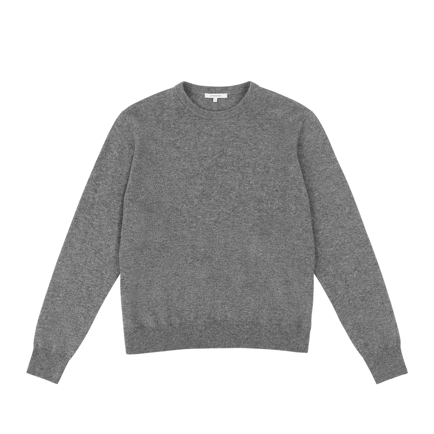 KNIT CREWNECK CONCRETE - 1