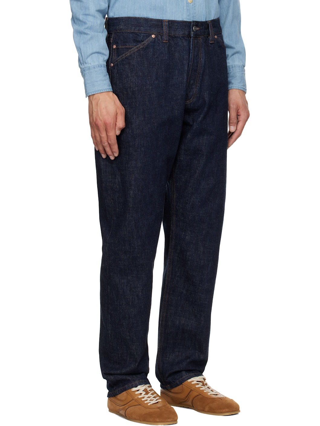 Indigo Stone Wash 14.2oz Japanese Selvedge Jeans - 2