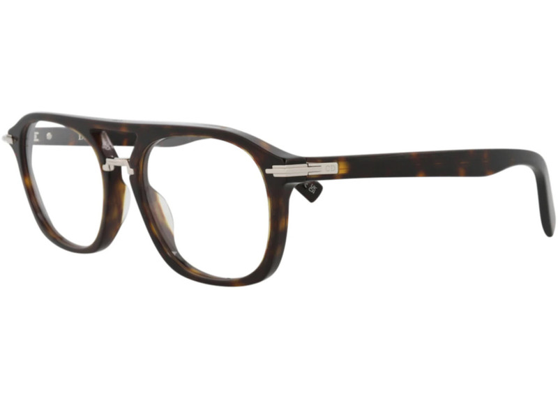 Dior Dior Aviator-Frame Acetate Optical Frames Havana Havana Transparent (DM50037I-55-052) outlook
