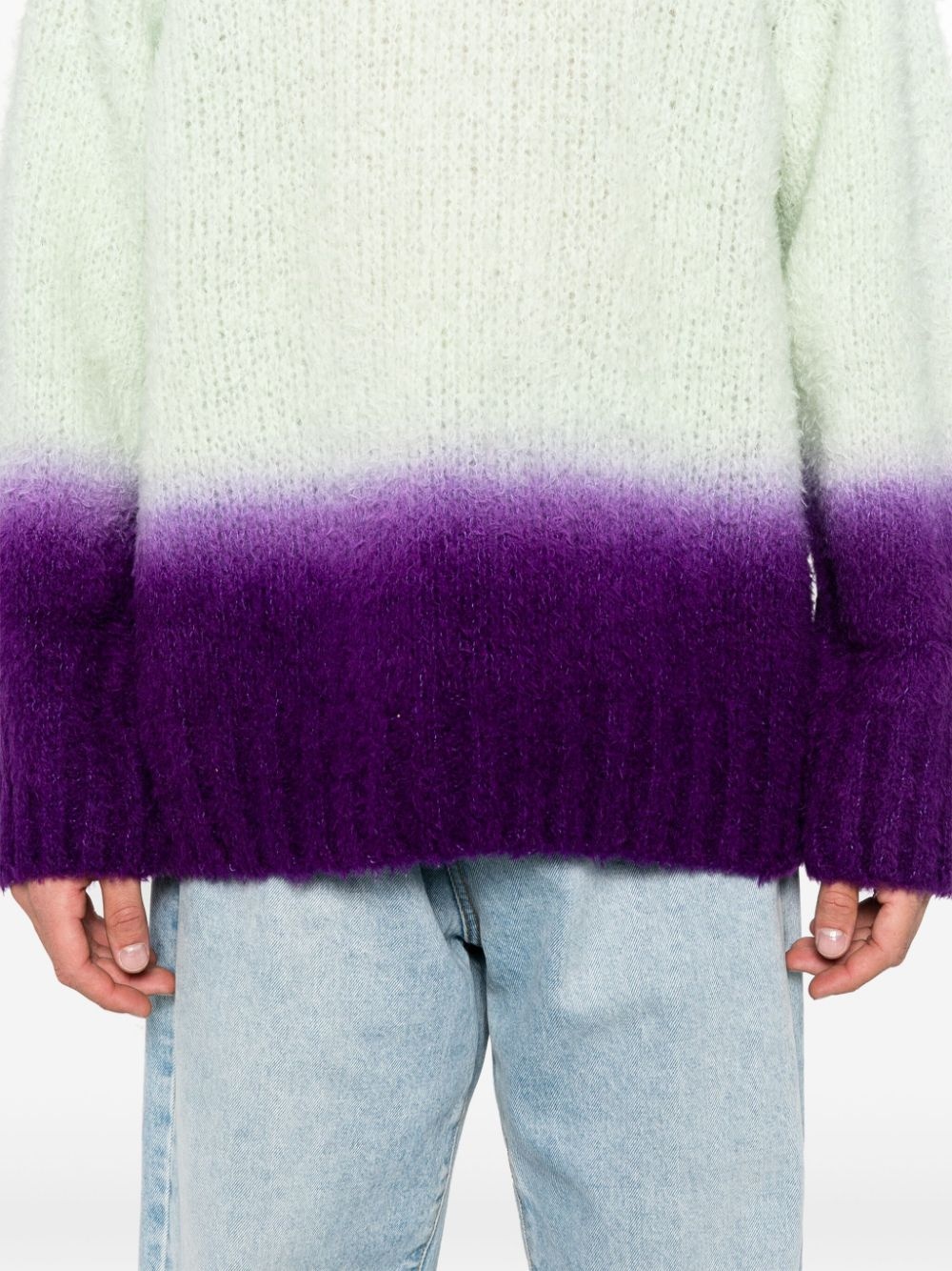 ombré-effect sweater - 5