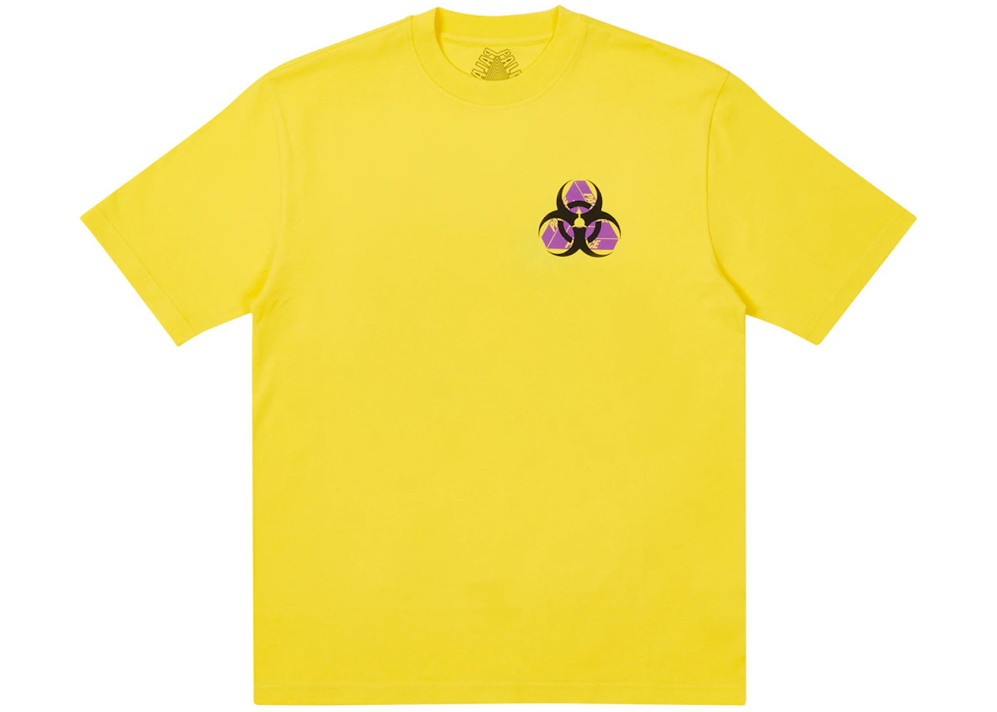 Palace Bio Hazard T-shirt Yellow - 2