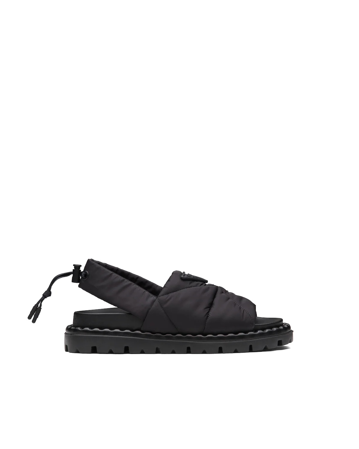 Padded nylon sandals - 1