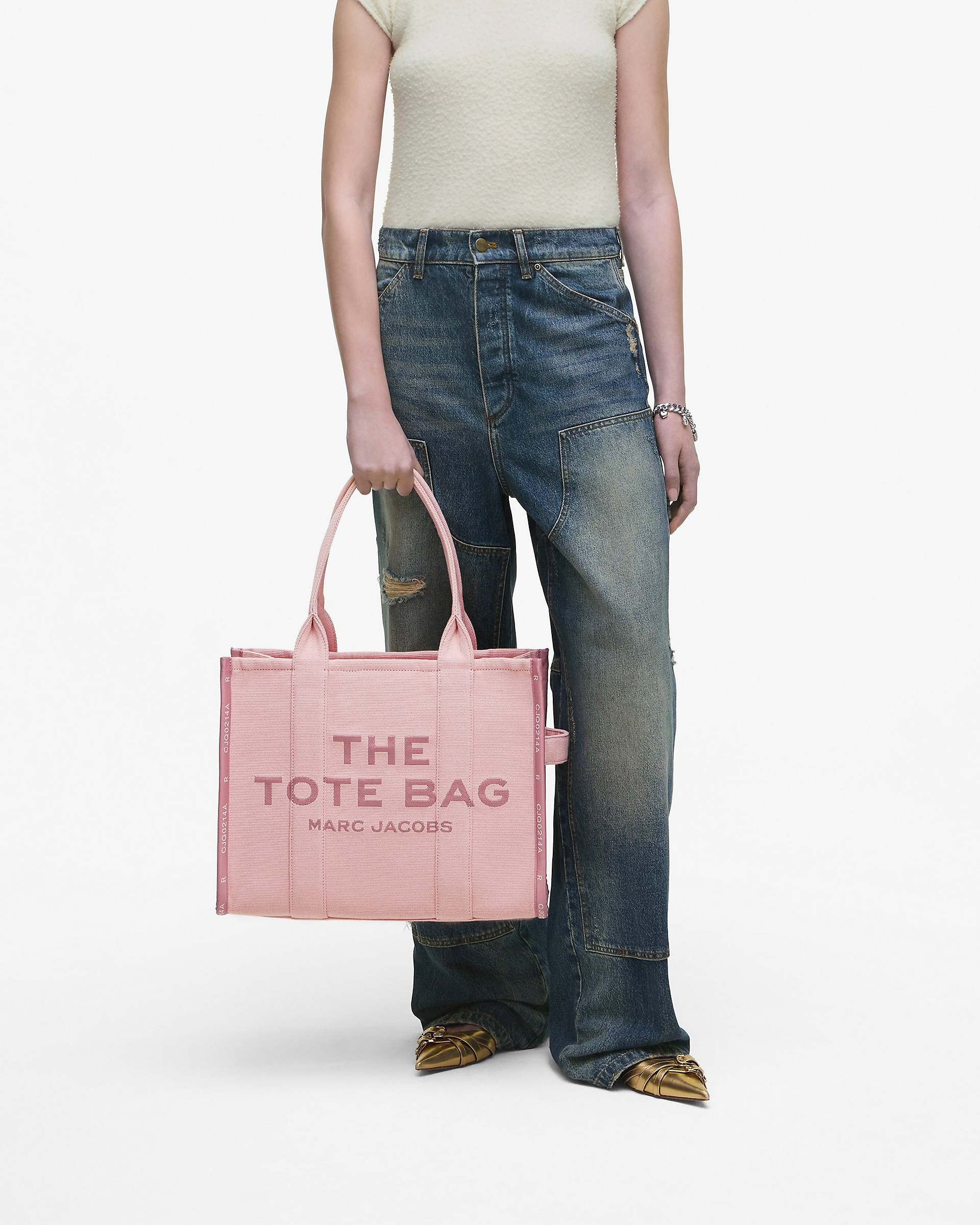 THE JACQUARD LARGE TOTE BAG - 8