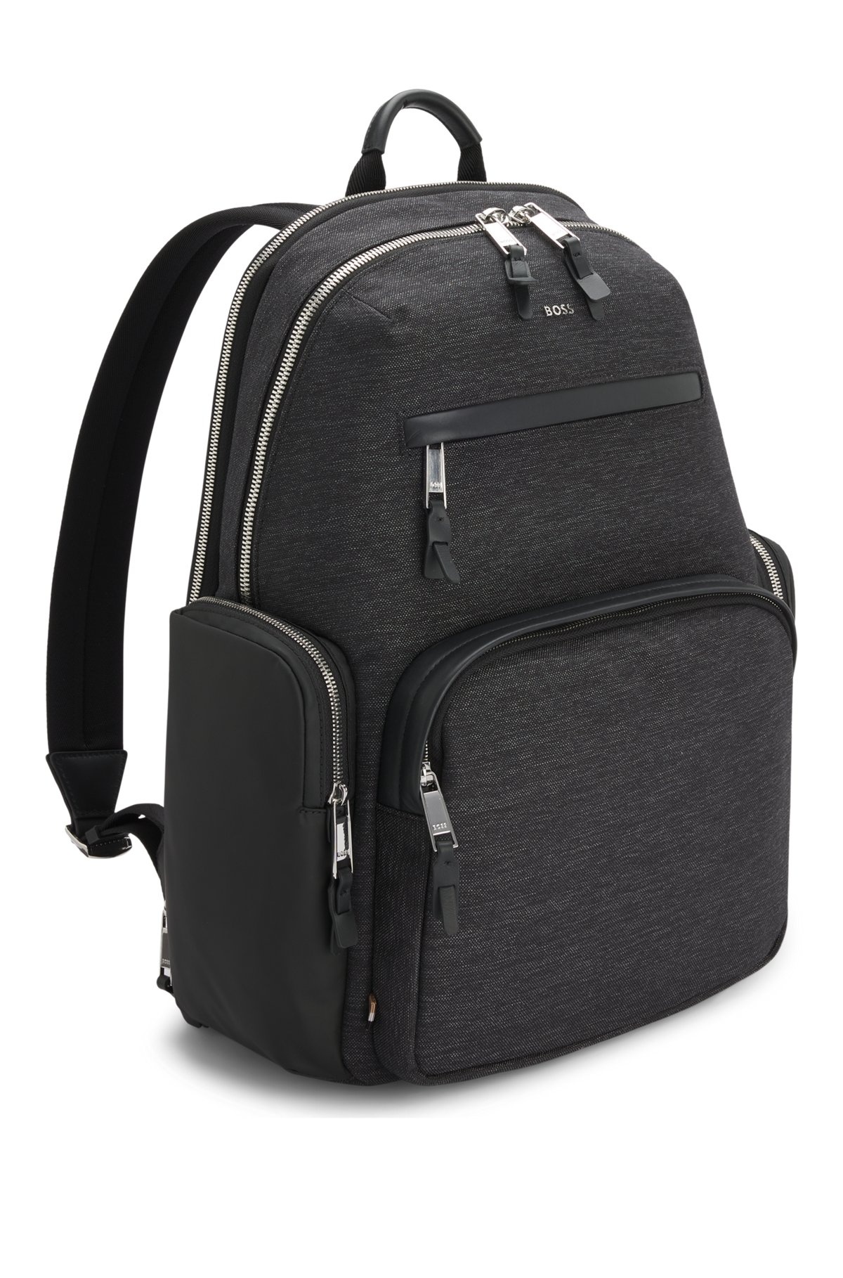 BACKPACK WITH CONTRAST SIDE POCKETS - 5