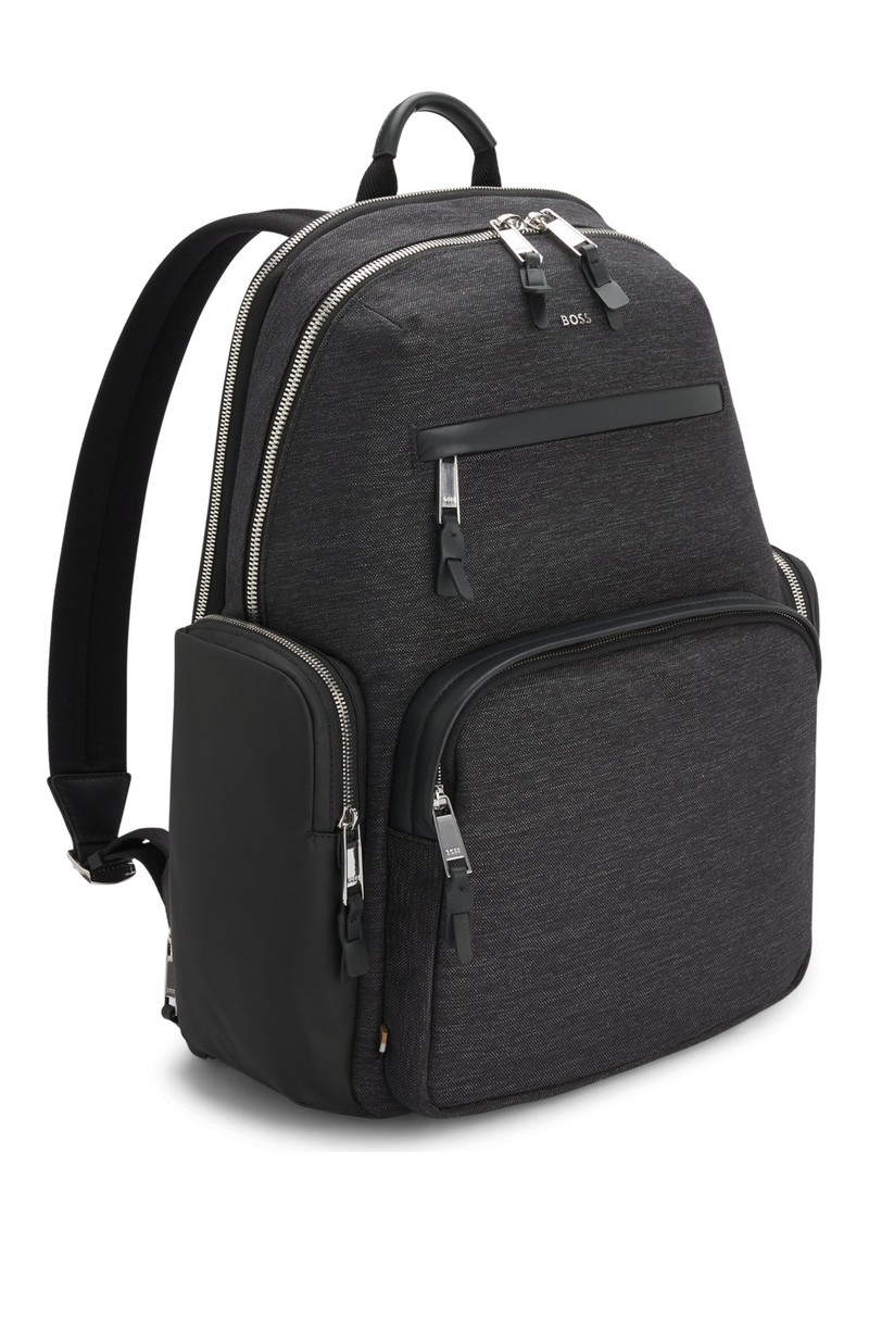 BACKPACK WITH CONTRAST SIDE POCKETS 5