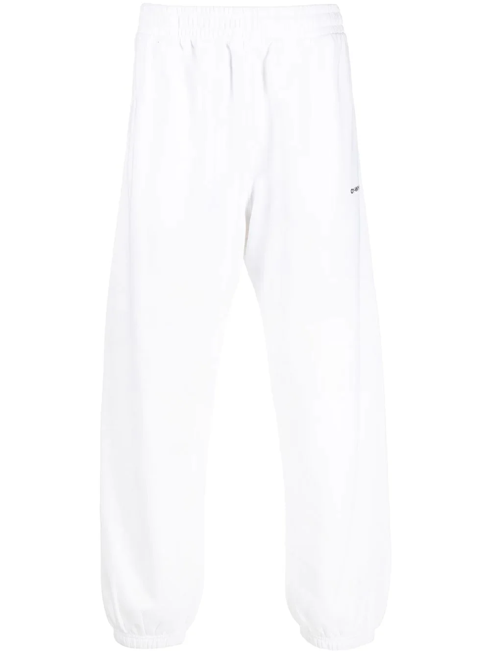 Diag-print track pants - 1