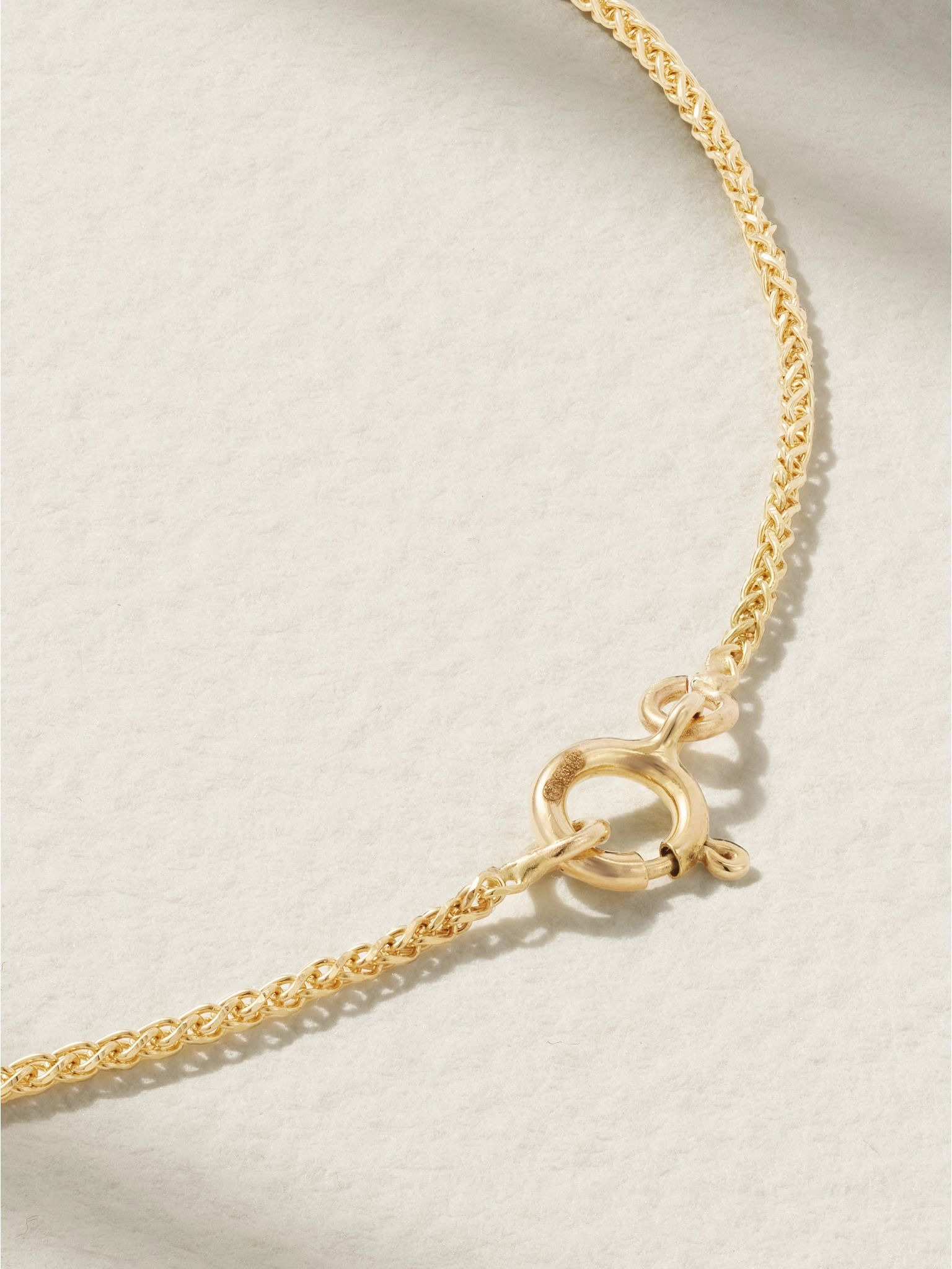 18-karat gold tsavorite necklace Gold - 3