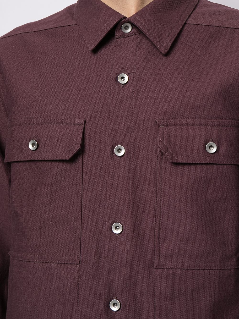long-sleeve shirt jacket - 5