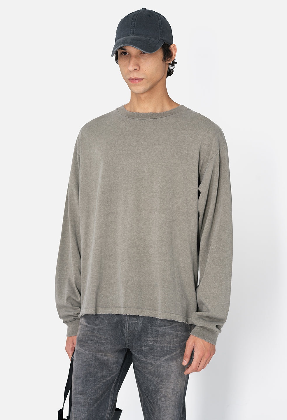 FOLSOM LS CROPPED TEE - 3