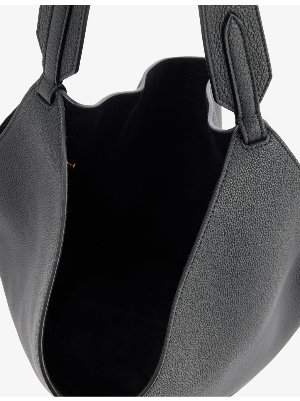 Lotus Small Leather Tote Bag - 5