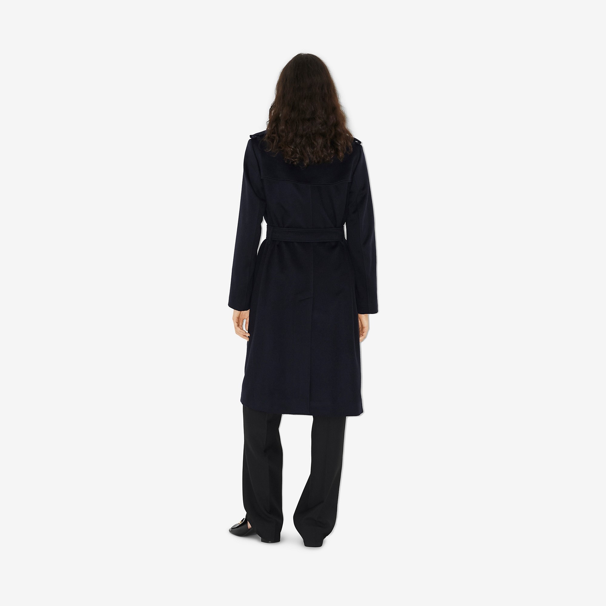 Cashmere Kensington Trench Coat - 4