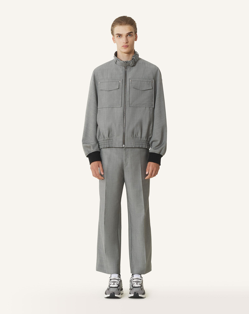 Lanvin BLACK MOHAIR WOOL JACKET outlook