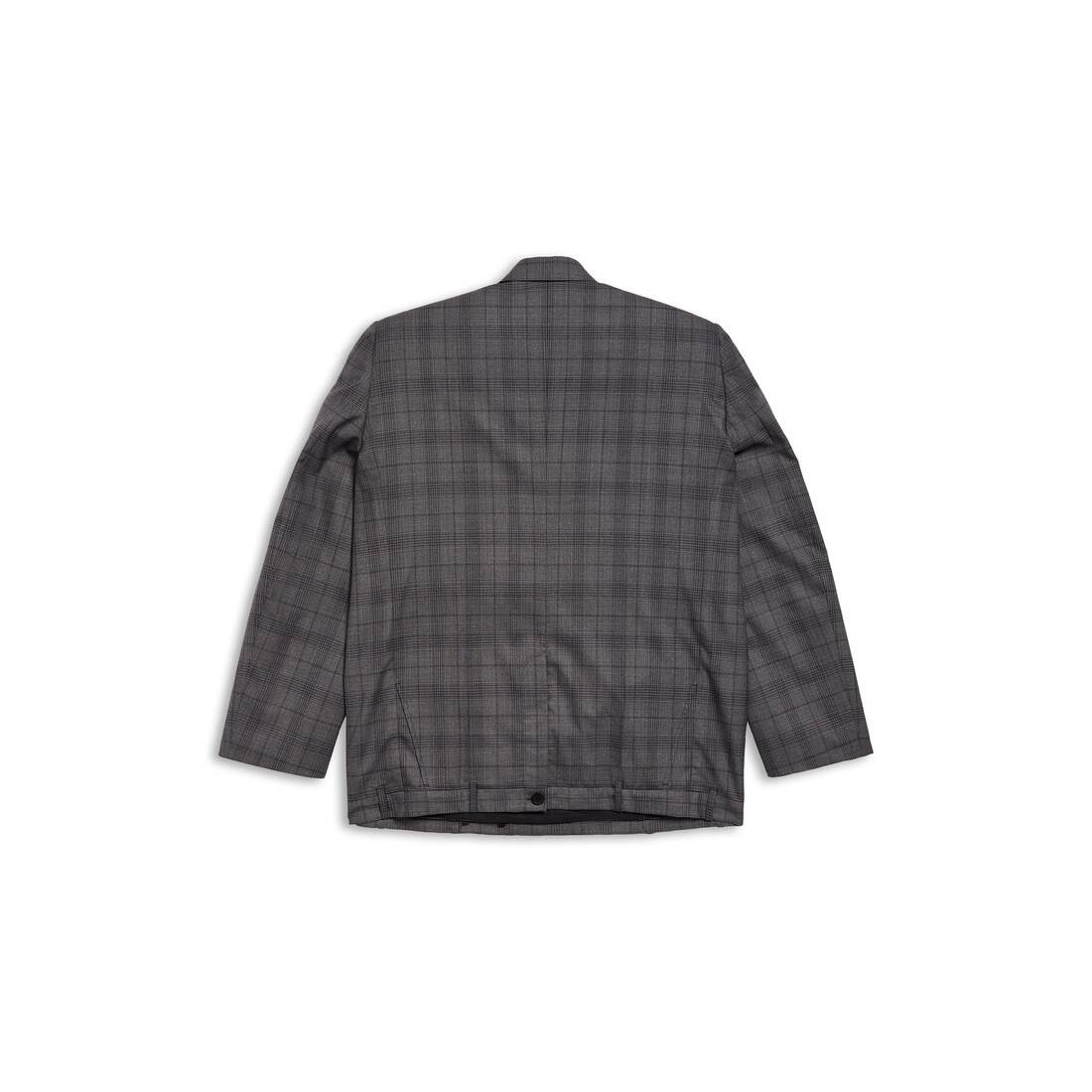 Deconstructed Jacket in Grey - 2