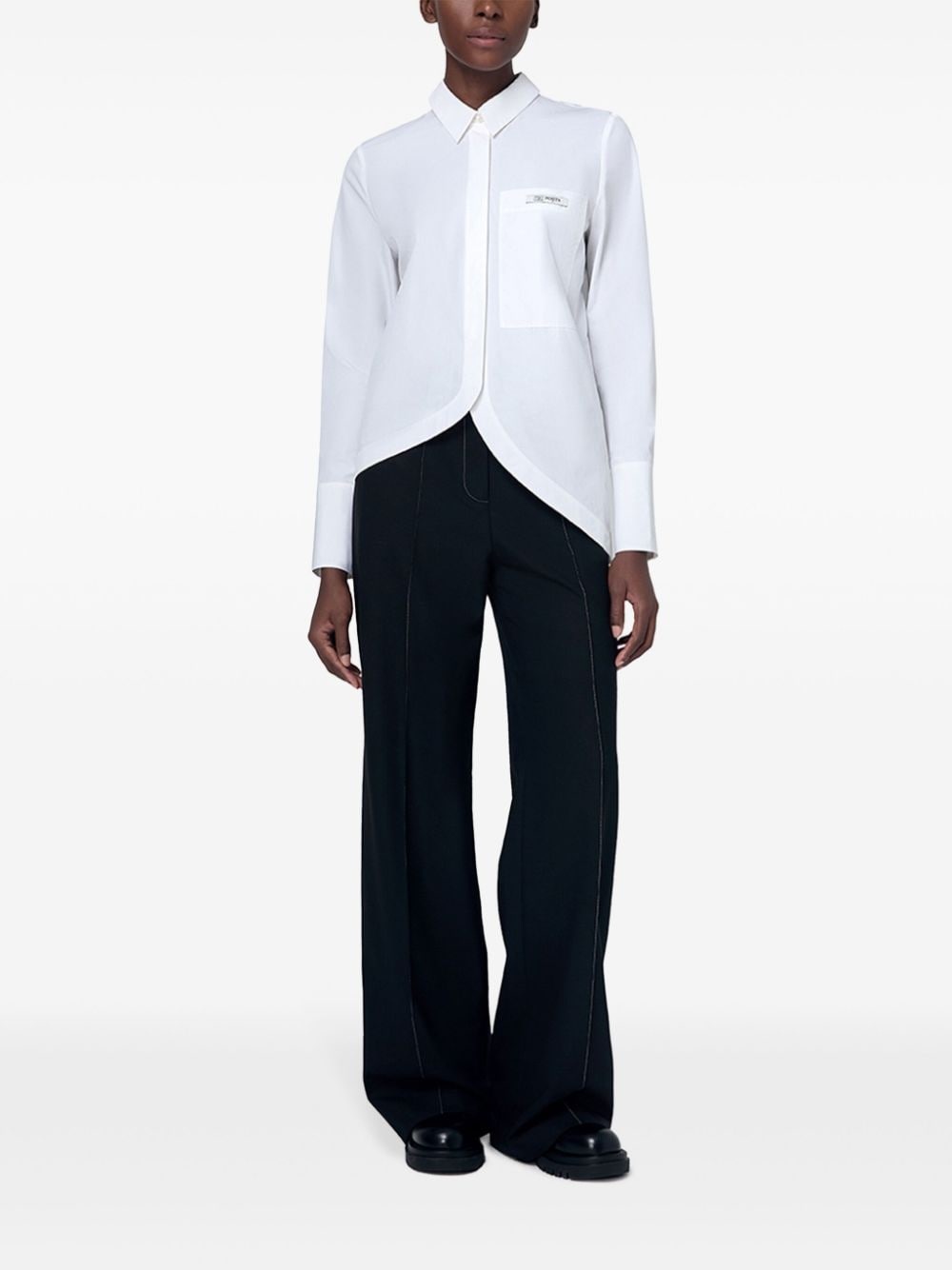 asymmetric shirt - 2