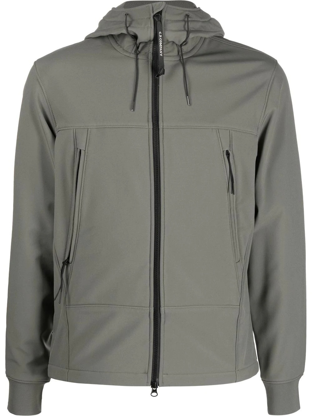 zip-up hooded jacket - 1