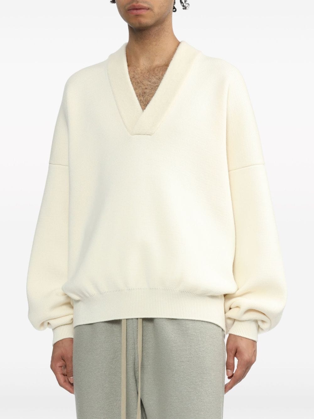 virgin wool-blend jumper - 3