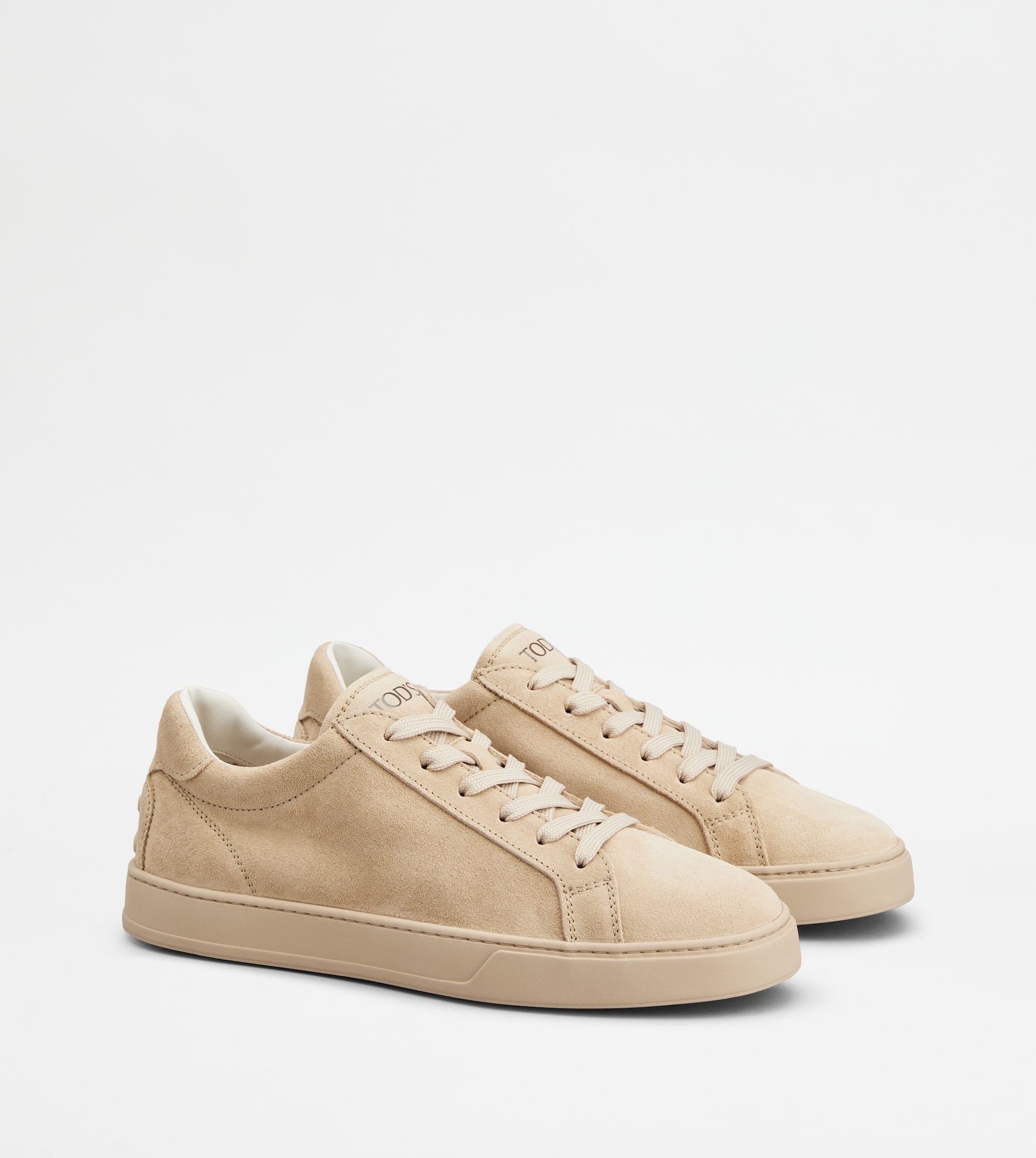 SNEAKERS IN SUEDE - BEIGE - 2