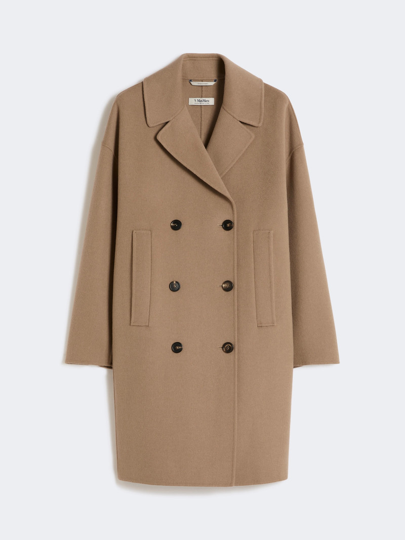 EDEN Wool broadcloth midi coat - BEIGE 1
