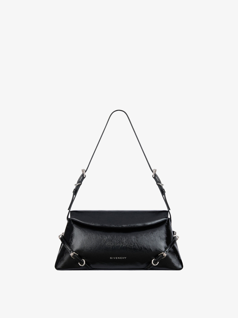 SMALL P'TIT VOYOU BAG IN PATENT LEATHER - 1