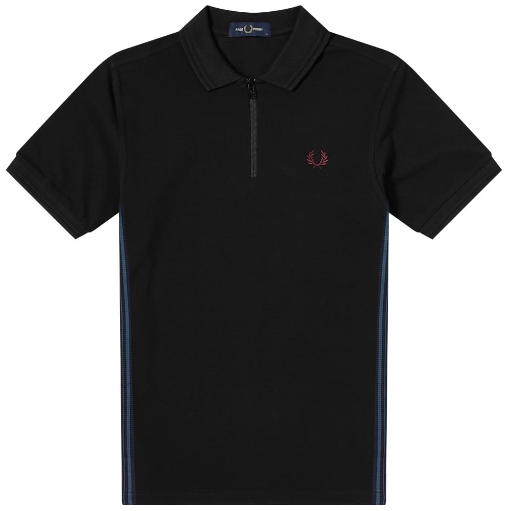 Fred Perry Authentic Taped Zip Polo - 1