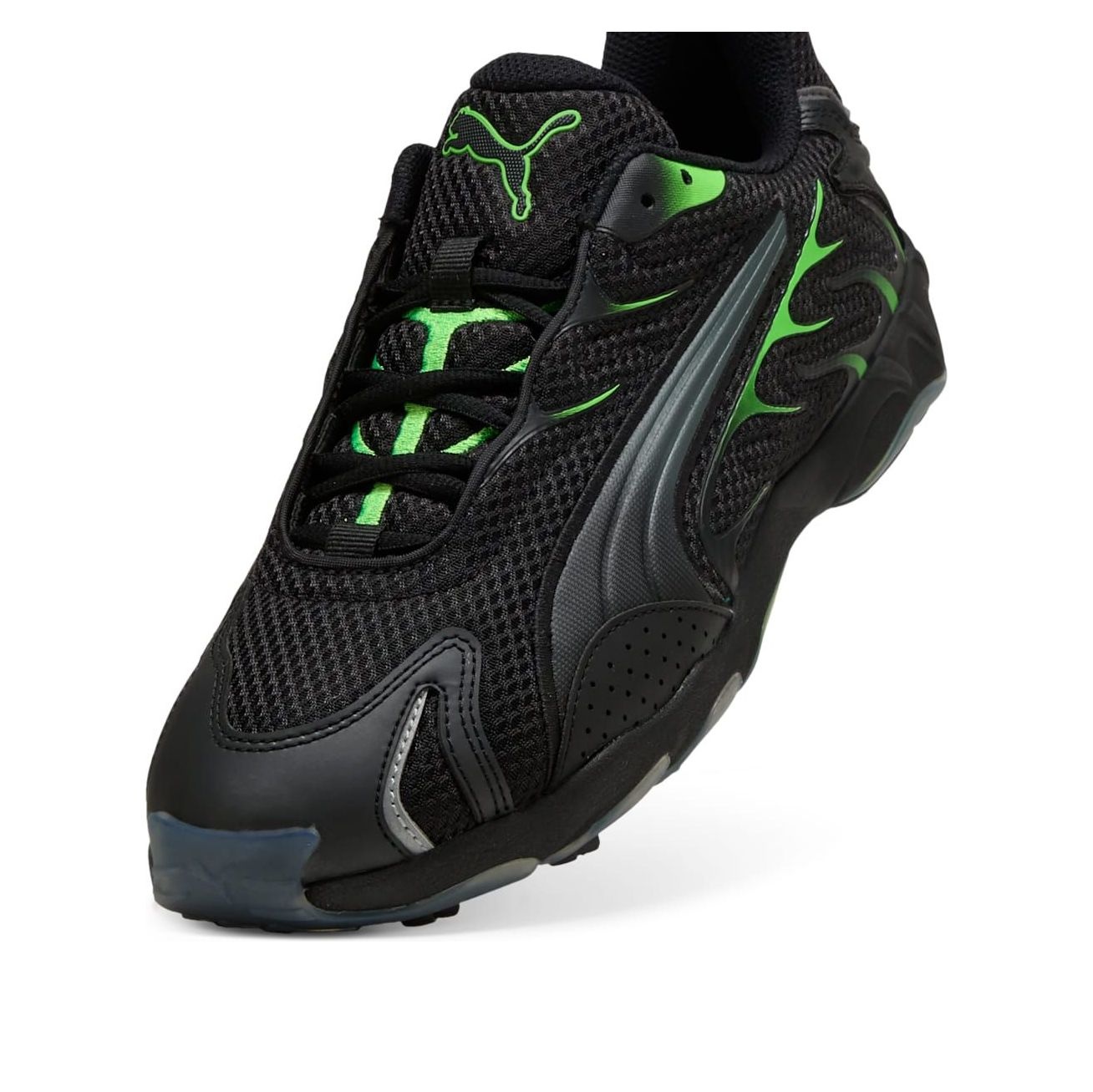 PUMA Inhale 'Black Green Glare' 401560-01 - 5