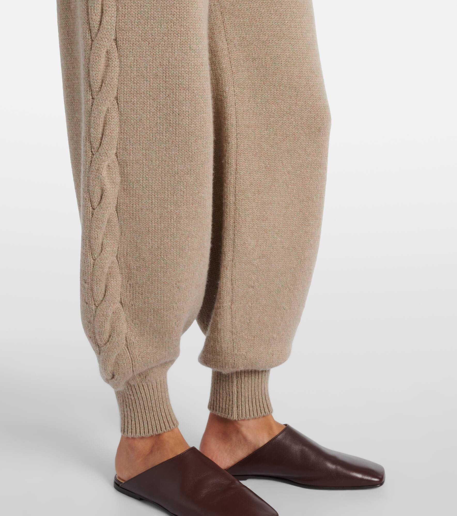 Napier cashmere sweatpants - 5