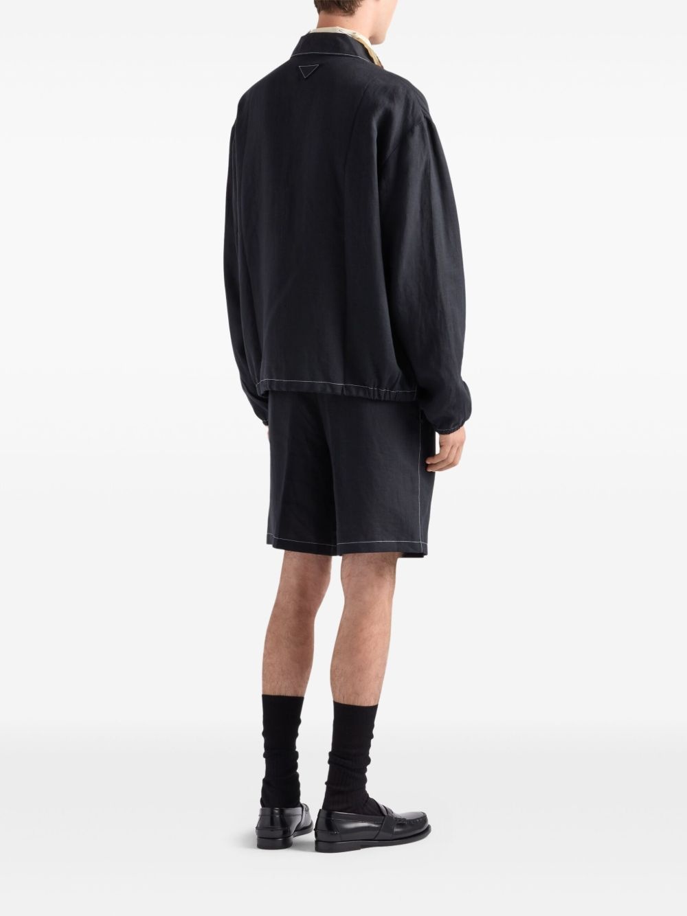 cotton blouson jacket - 3