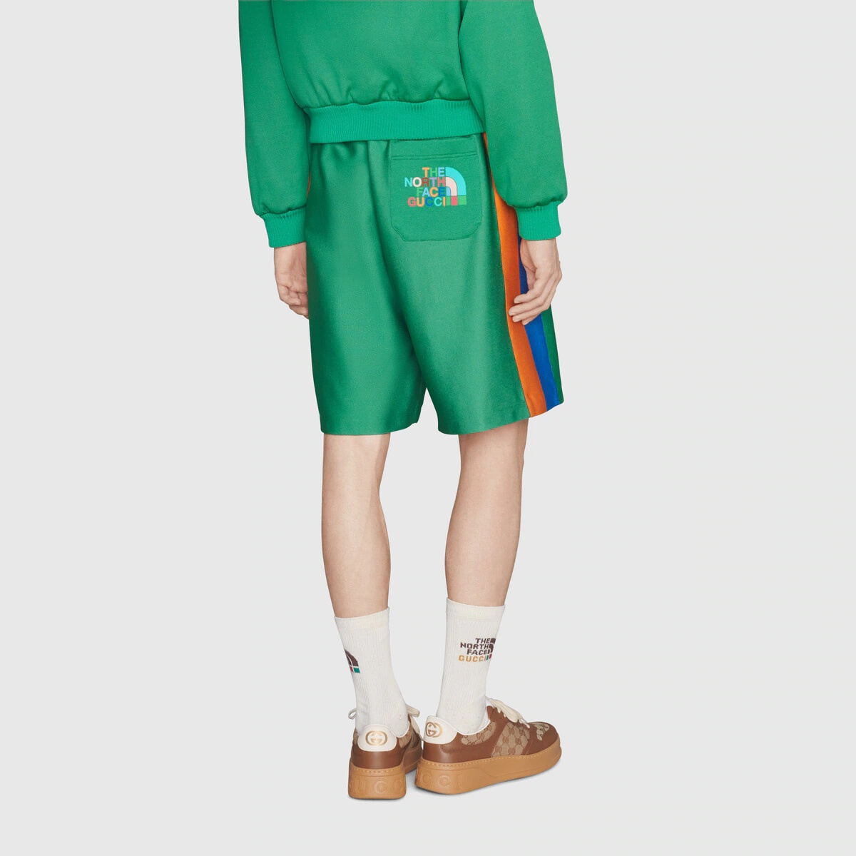 The North Face x Gucci nylon shorts - 5