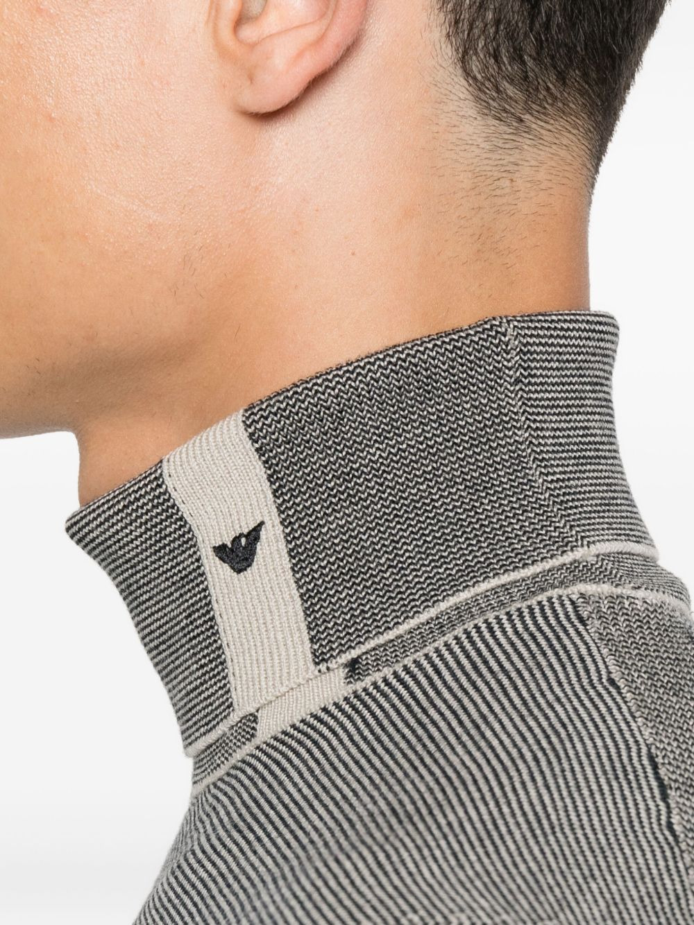 turtleneck virgin-wool sweater - 5