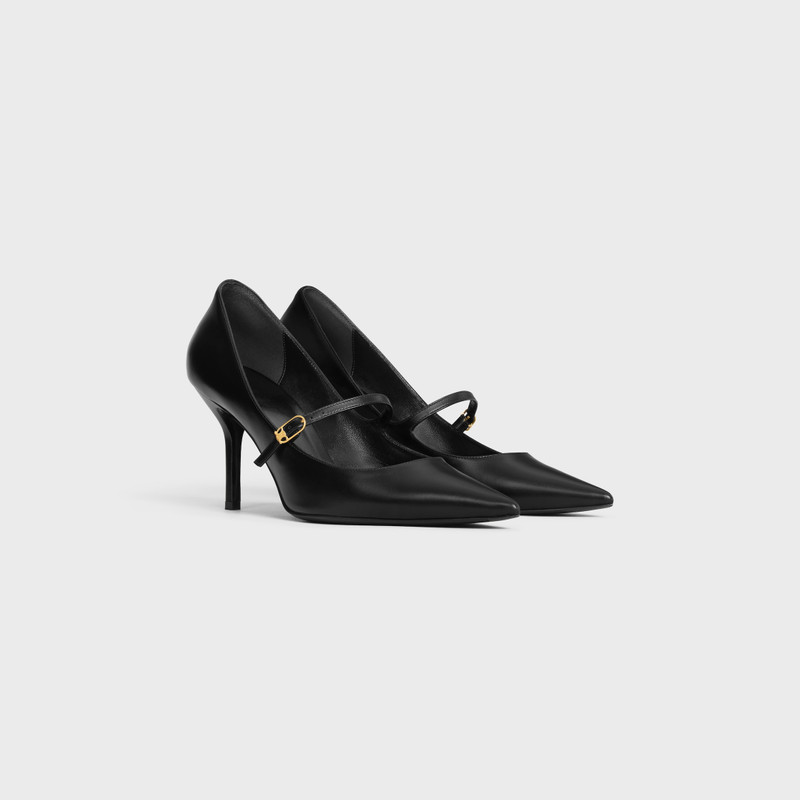 CELINE JUDY STRAPPY PUMP IN CALFSKIN 2