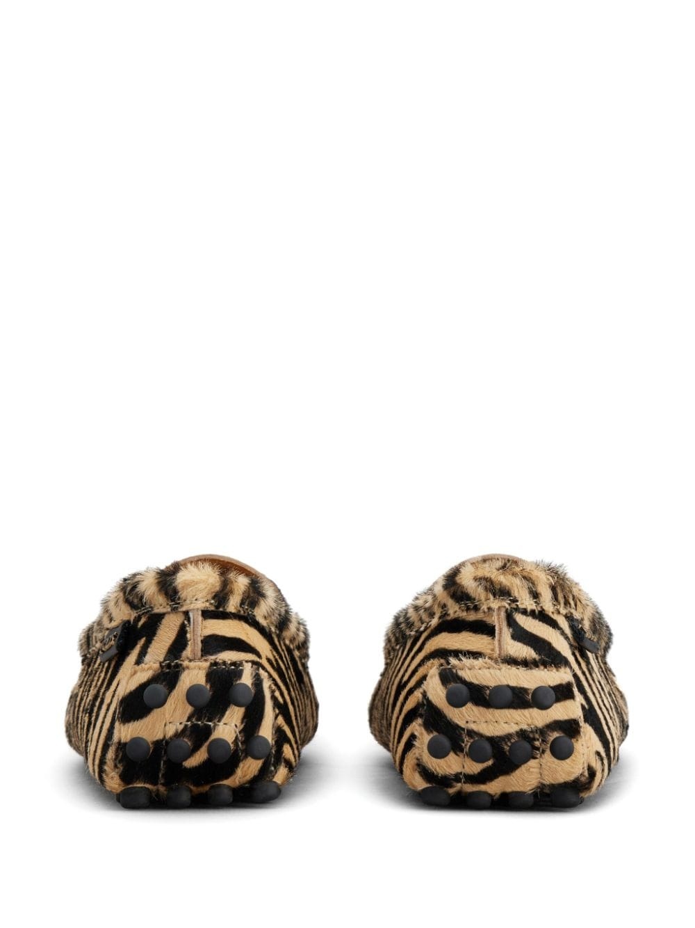Gommino calf-hair loafers - 3
